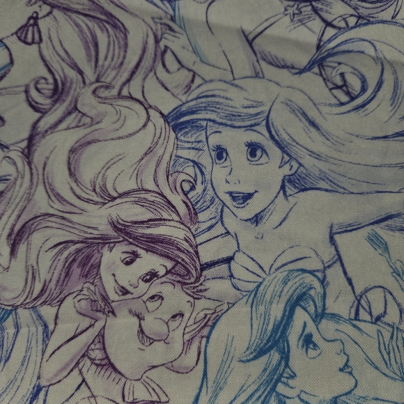 Disney Princess Ariel Bedding Set - Blue and Purple - Picture 2 of 4